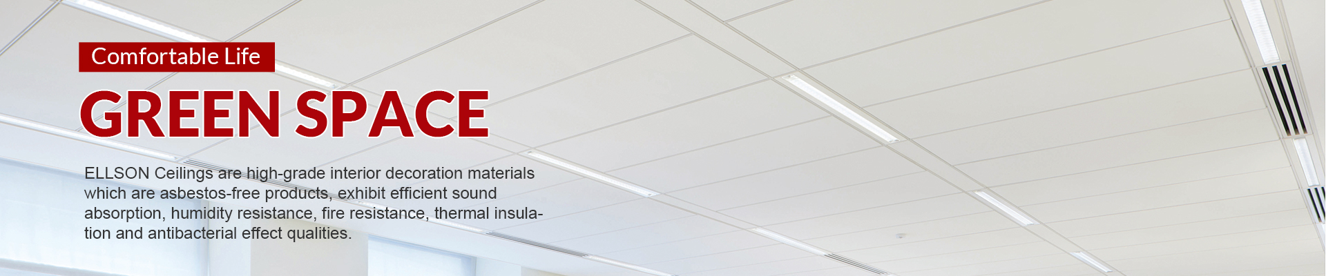 Mineral Fiber Acoustic Ceilings