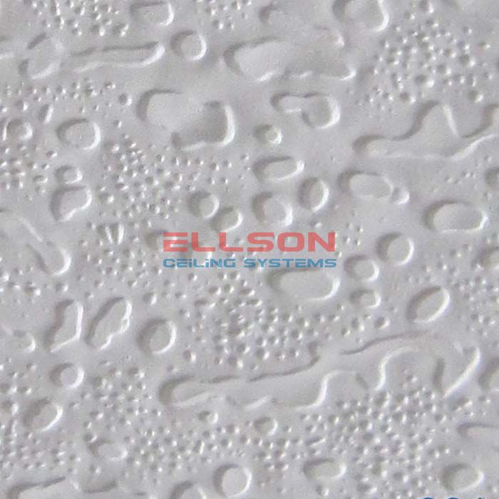 PVC Laminated Gypsum Ceiling Tiles EP991